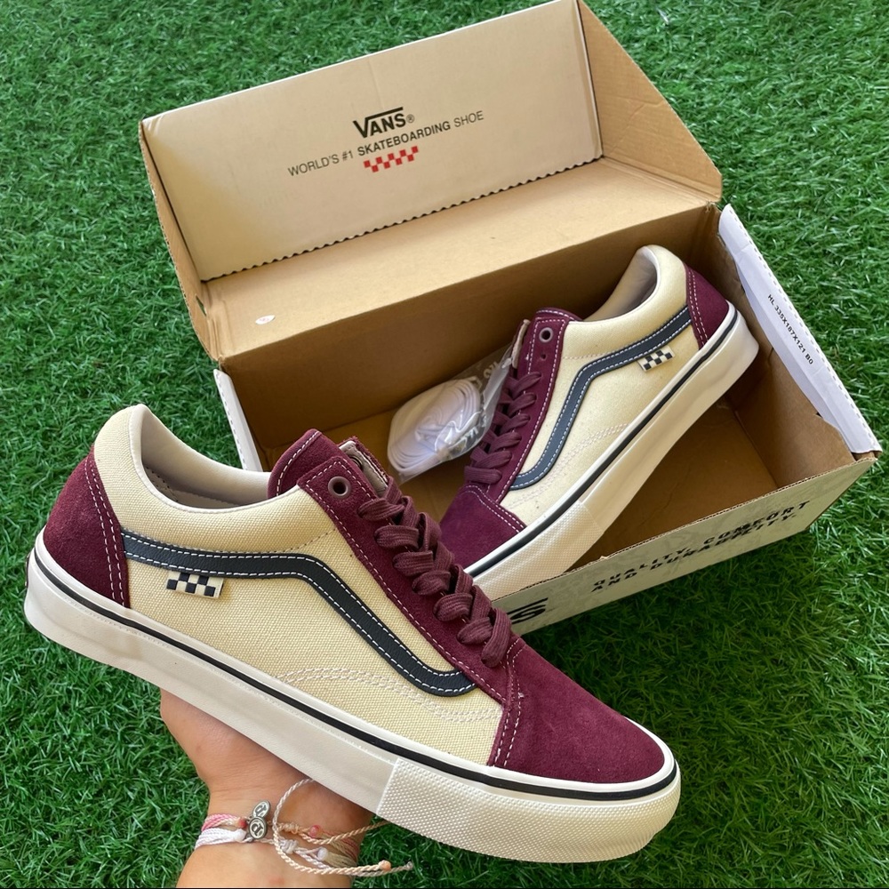 Vans Skate Old Skool Mauve Wine - Picture 1 of 8